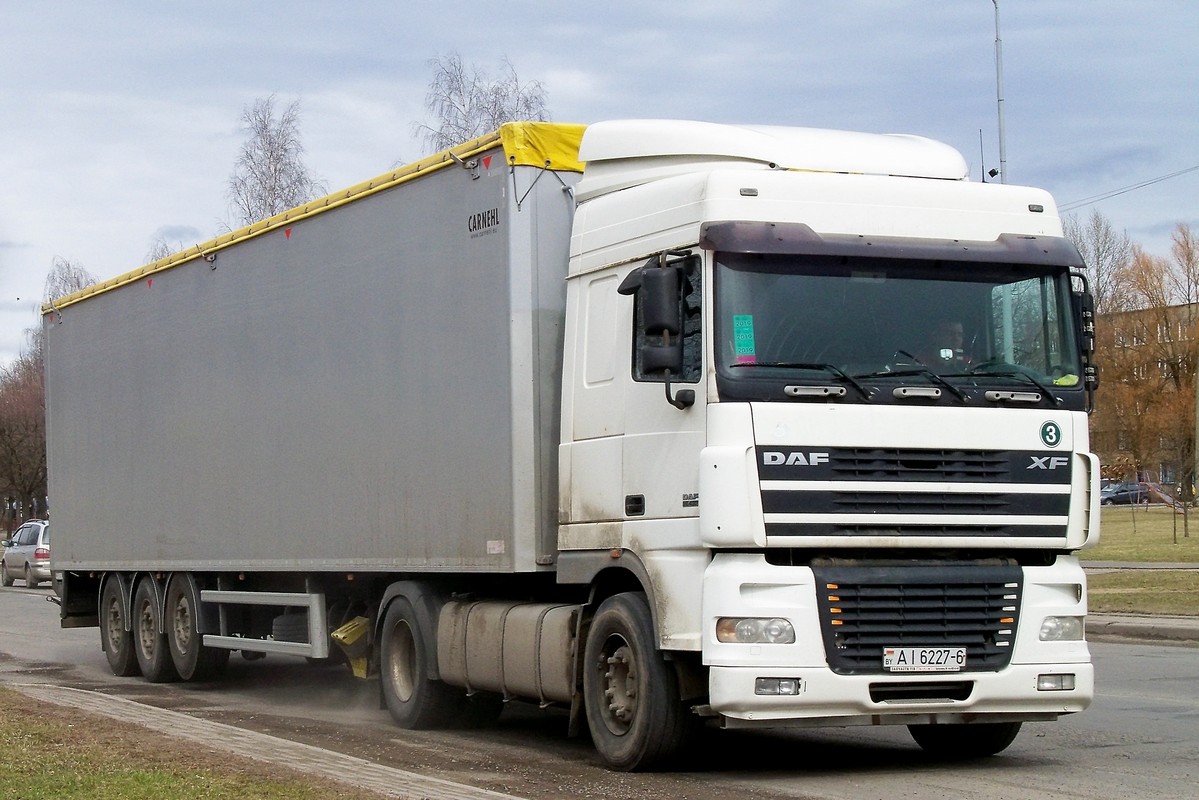 Могилёвская область, № АІ 6227-6 — DAF XF95 FT