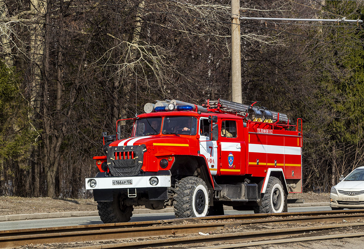 Башкортостан, № С 166 АР 102 — Урал-43206-71