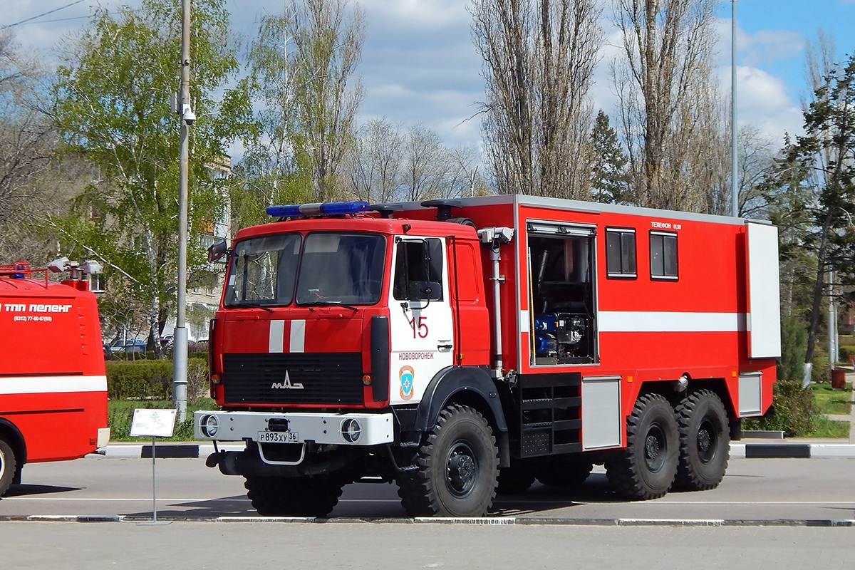 Воронежская область, № Р 893 ХУ 36 — МАЗ-6317X5