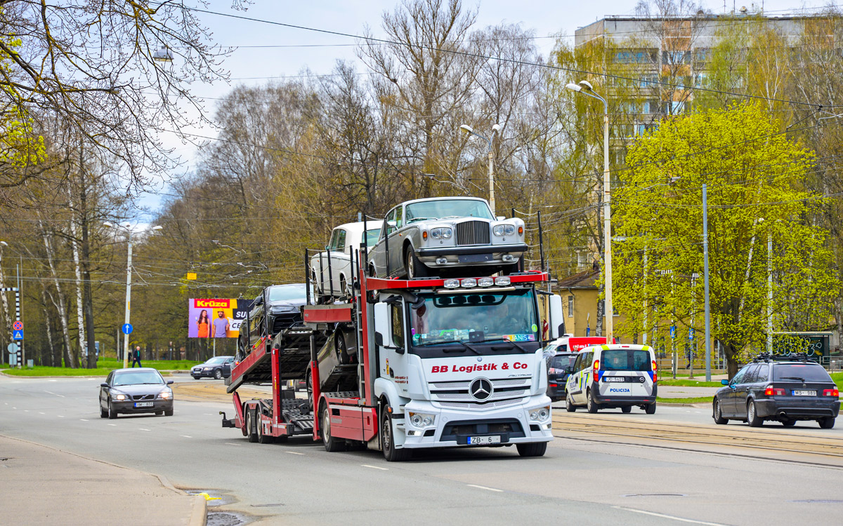 Латвия, № ZB-6 — Mercedes-Benz Actros ('2011)