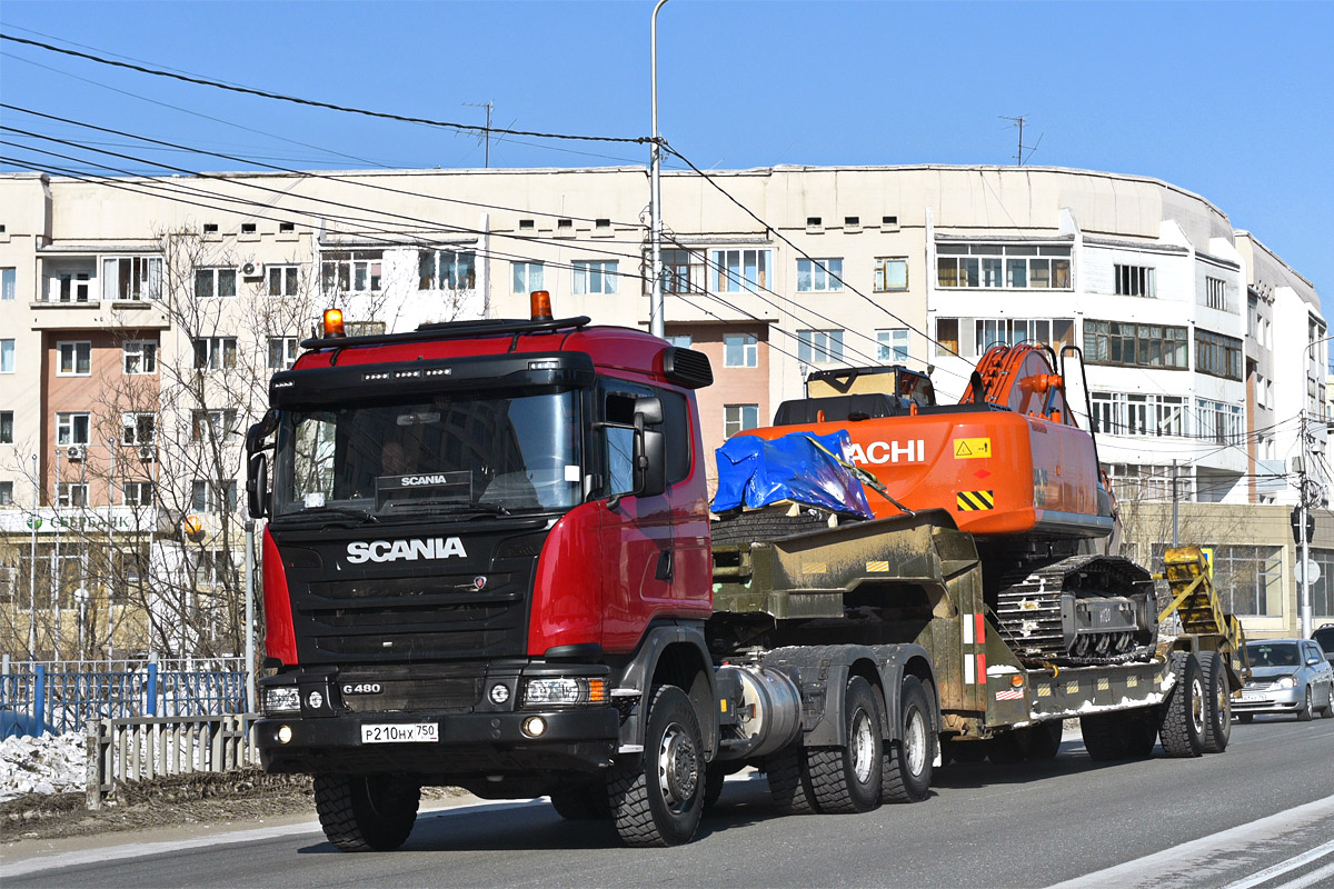 Саха (Якутия), № Р 210 НХ 750 — Scania ('2013) G480