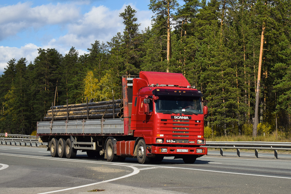 Томская область, № К 446 УН 39 — Scania (III) R143M