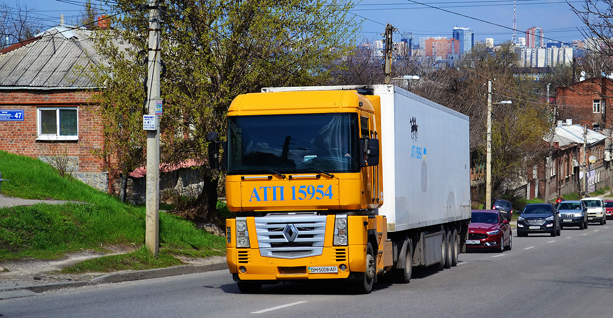 Сумская область, № ВМ 5008 АР — Renault Magnum E-Tech ('2001)