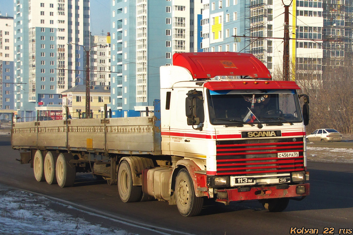 Новосибирская область, № С 456 РА 54 — Scania (II) P113M