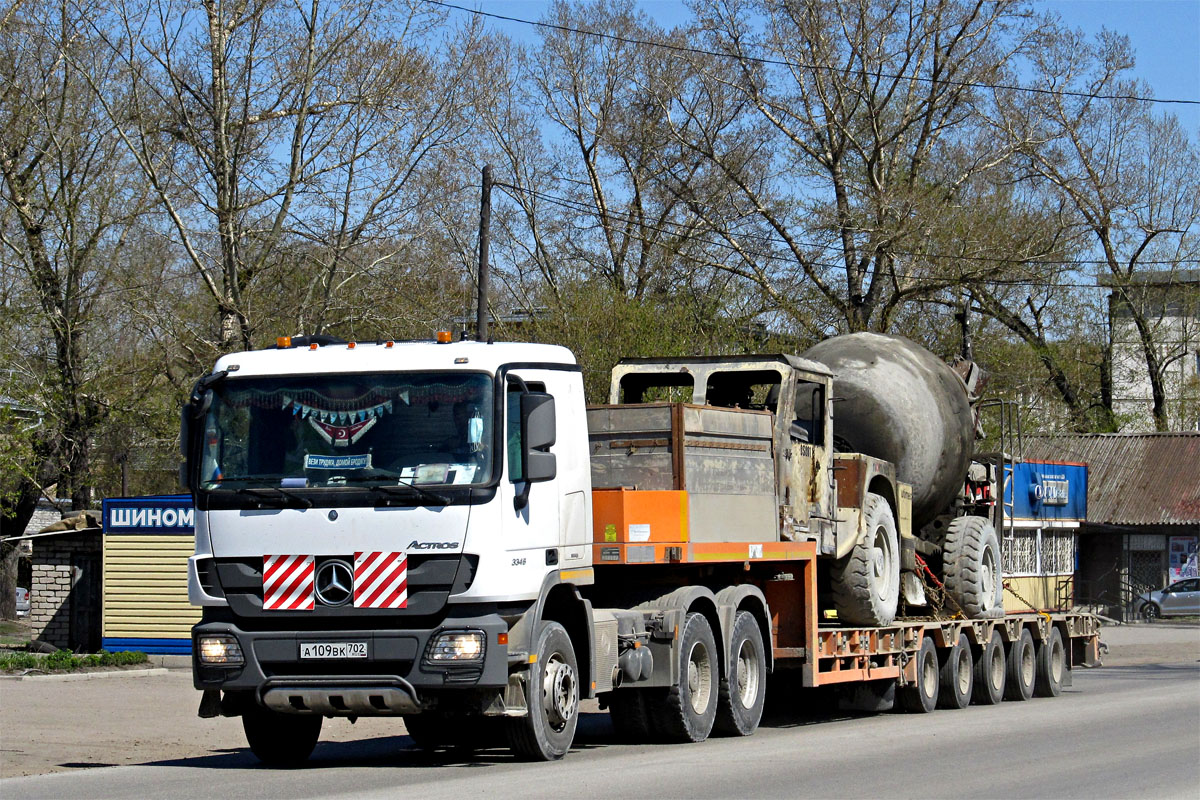 Челябинская область, № А 109 ВК 702 — Mercedes-Benz Actros '09 3346 [Z9M]