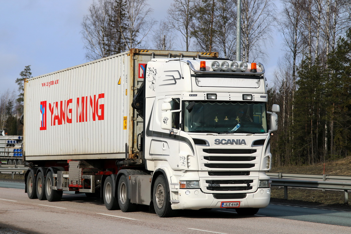 Финляндия, № JLE-648 — Scania ('2009) R500