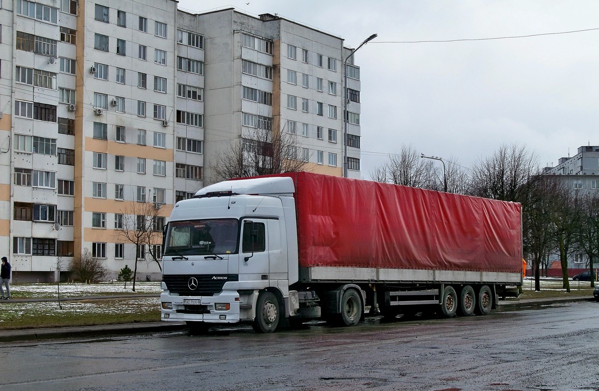 Могилёвская область, № АЕ 7026-6 — Mercedes-Benz Actros ('1997)