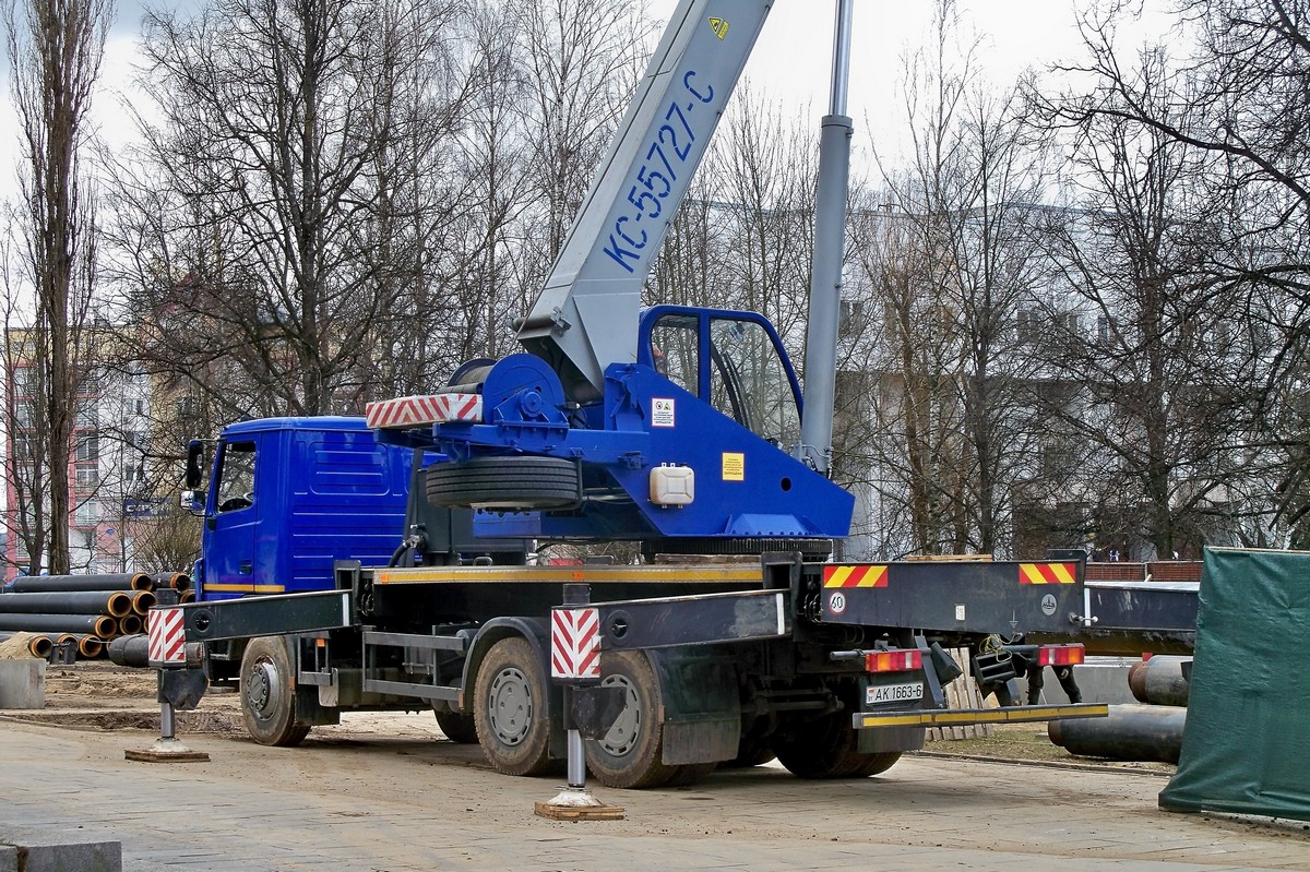 Могилёвская область, № АК 1663-6 — МАЗ-6312 (общая модель)