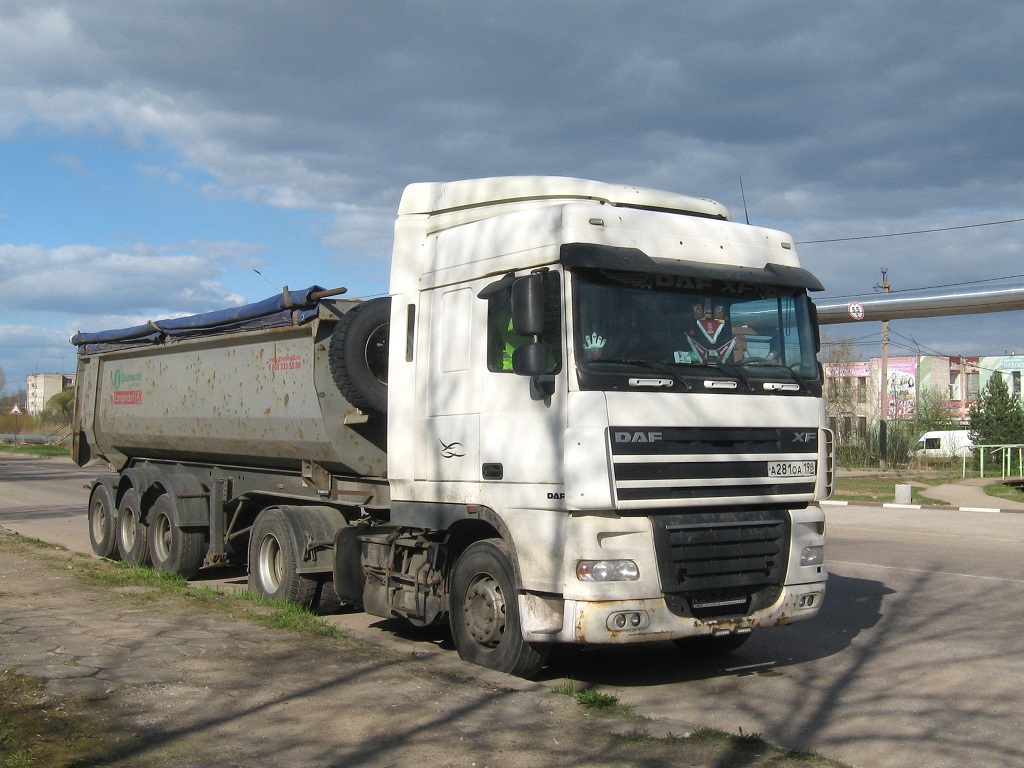 Санкт-Петербург, № А 281 ОА 198 — DAF XF105 FT