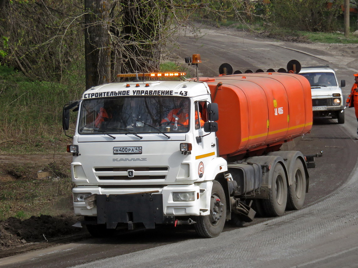 Кировская область, № Н 400 РА 43 — КамАЗ-65115-A4