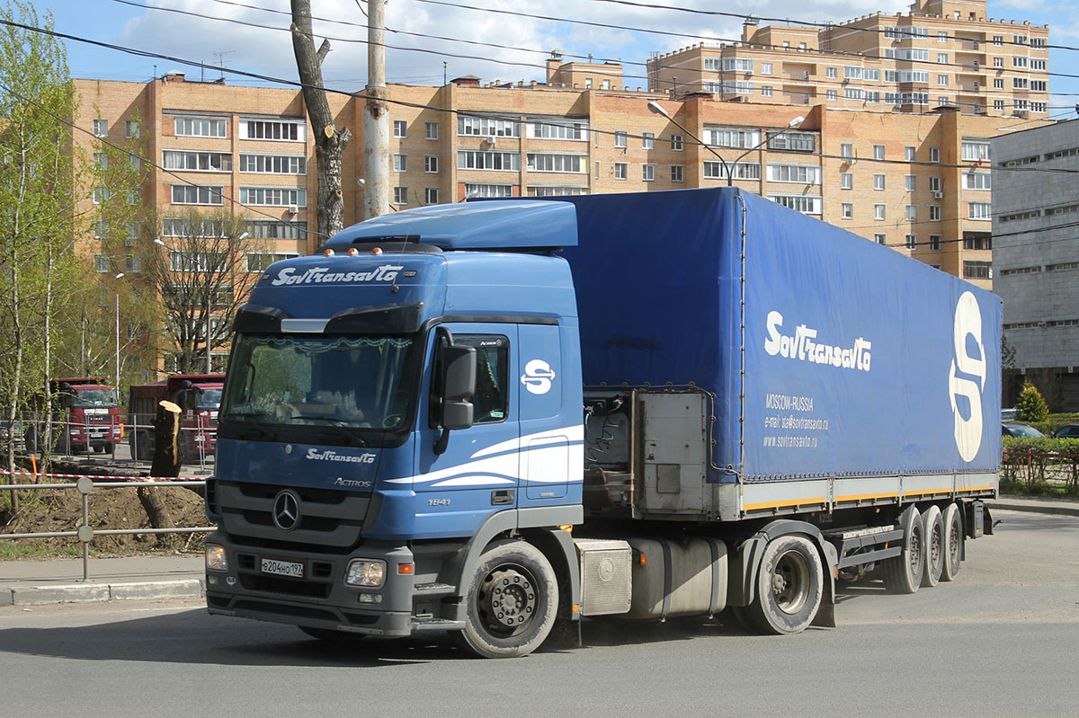 Москва, № В 204 НО 197 — Mercedes-Benz Actros ('2009) 1841