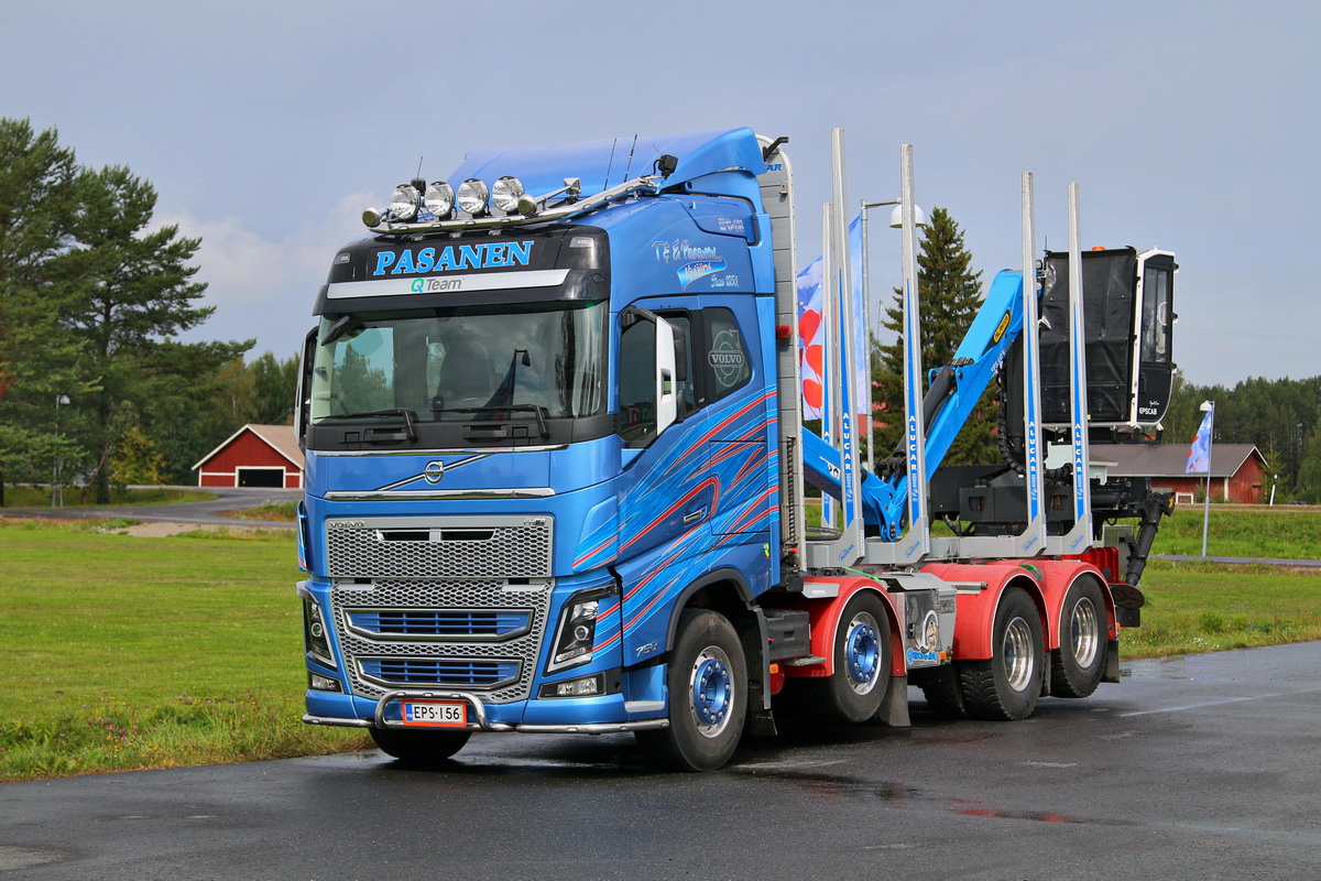 Финляндия, № EPS-156 — Volvo ('2012) FH16.750