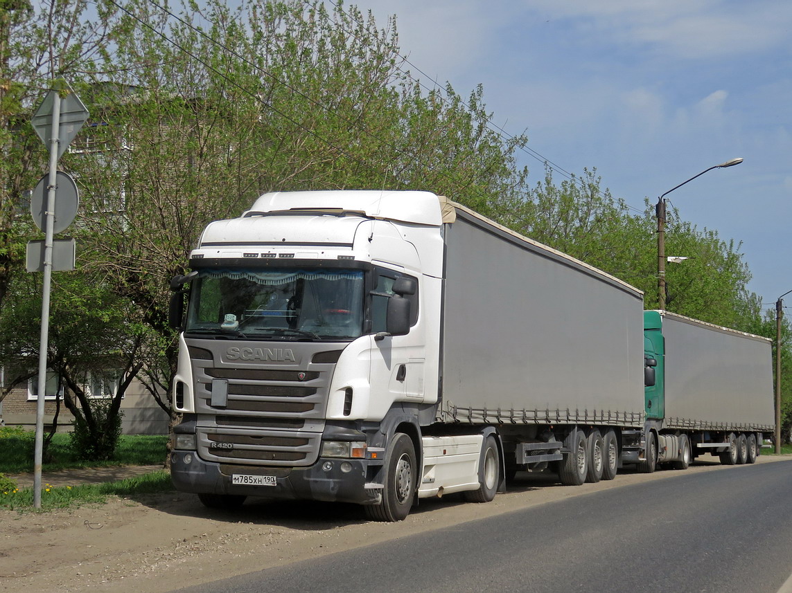 Московская область, № М 785 ХН 190 — Scania ('2009) R420