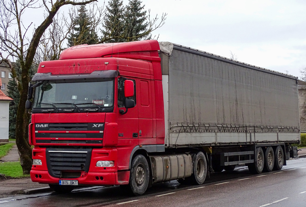 Эстония, № 815 BKT — DAF XF105 FT