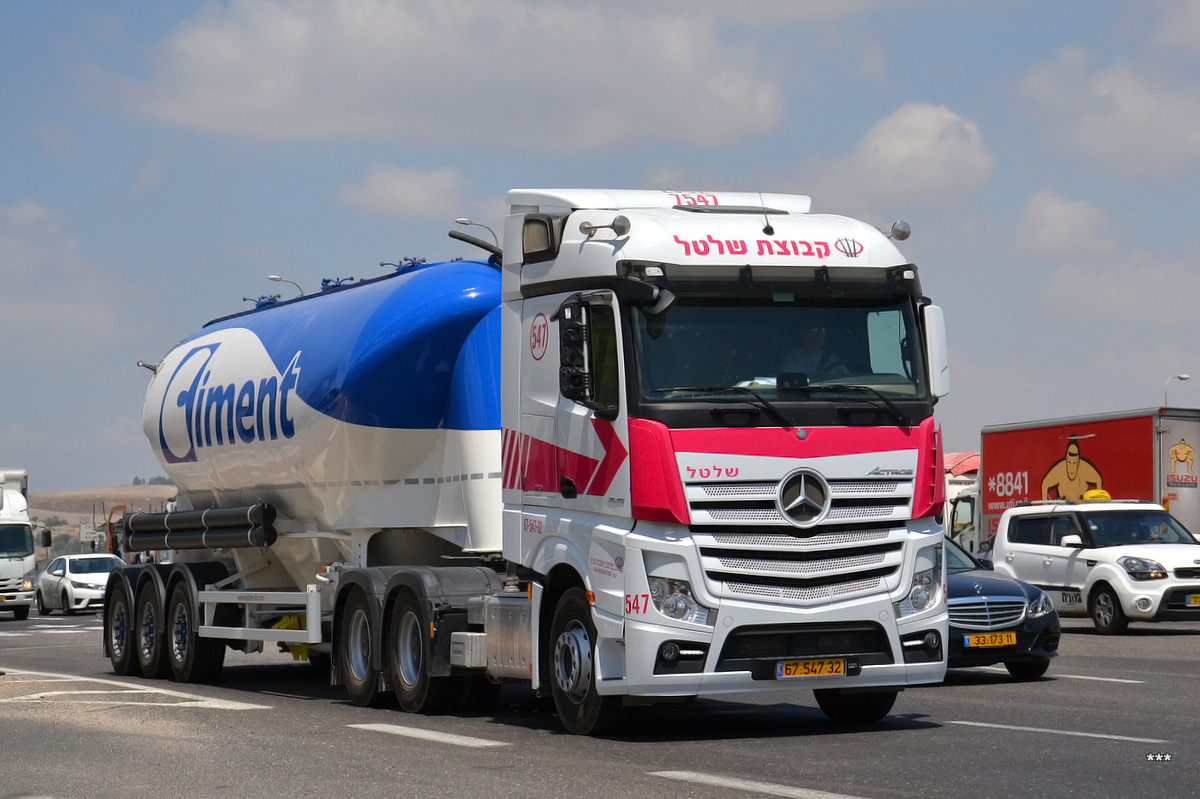 Израиль, № 547 — Mercedes-Benz Actros ('2011)