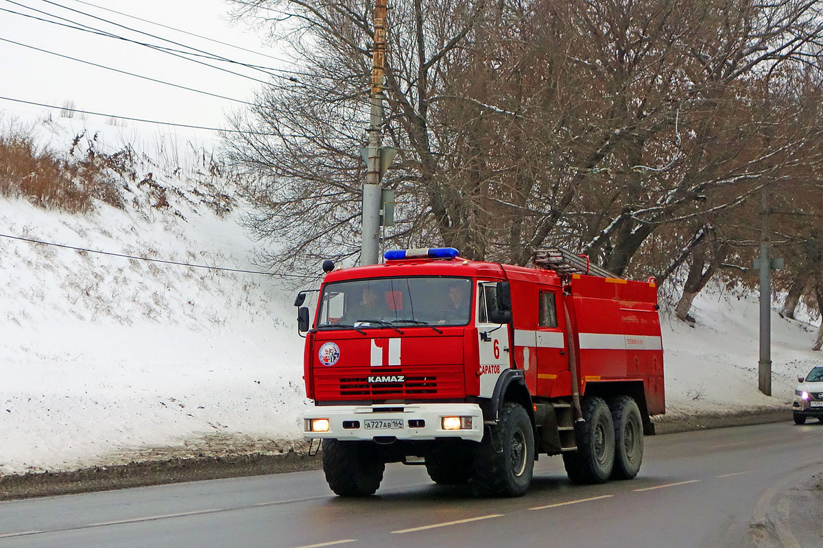 Саратовская область, № А 727 АВ 164 — КамАЗ-43114-15 [43114R]