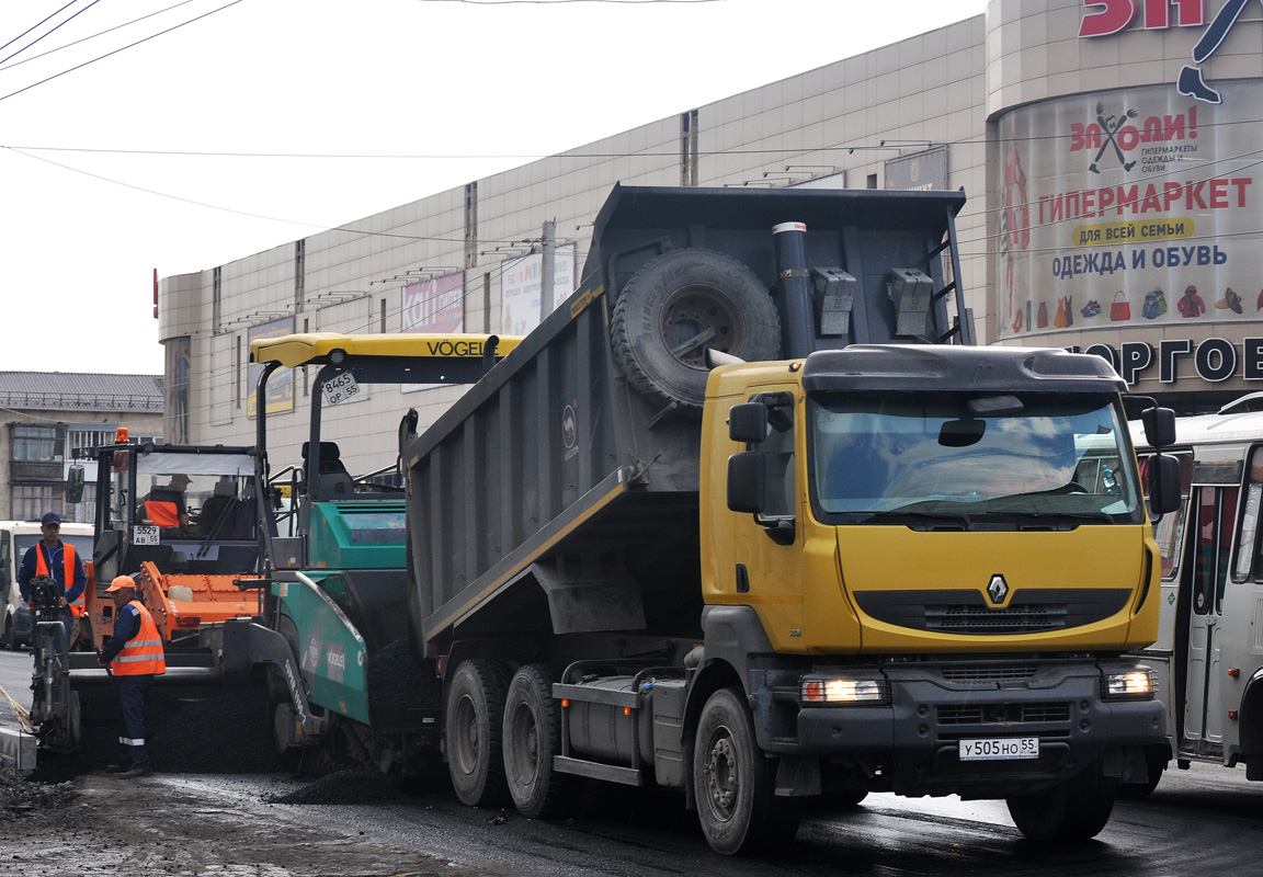 Омская область, № У 505 НО 55 — Renault Kerax [X9P]