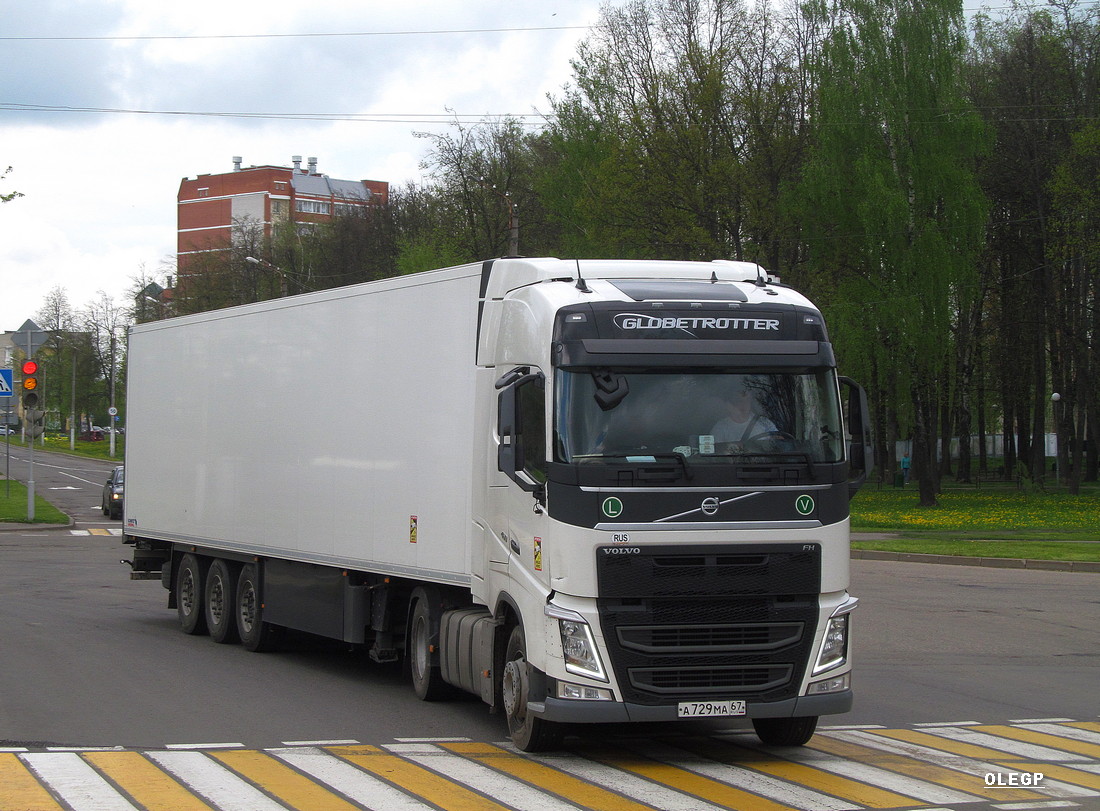 Смоленская область, № А 729 МА 67 — Volvo ('2012) FH.460 [X9P]