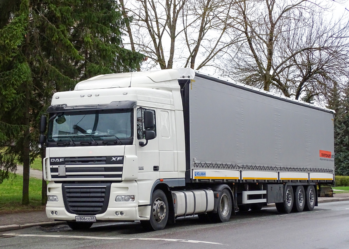 Тверская область, № О 806 СО 69 — DAF XF105 FT