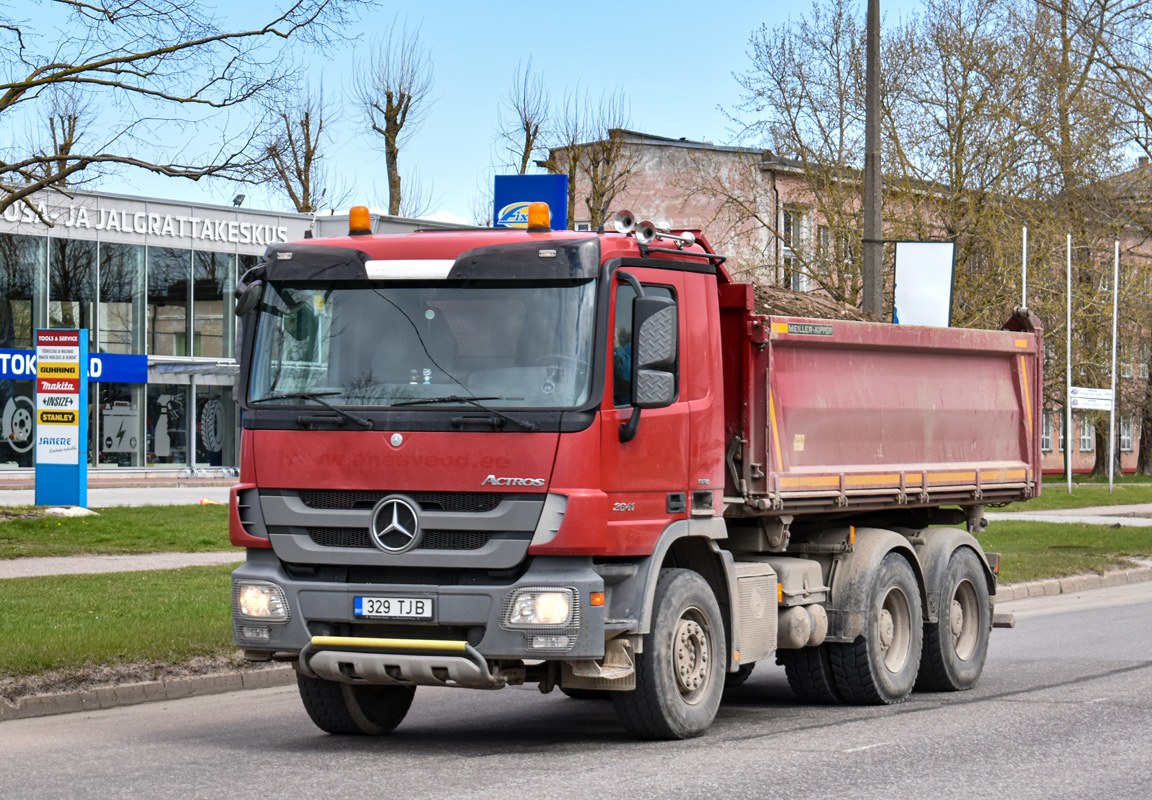 Эстония, № 329 TJB — Mercedes-Benz Actros ('2009) 2641