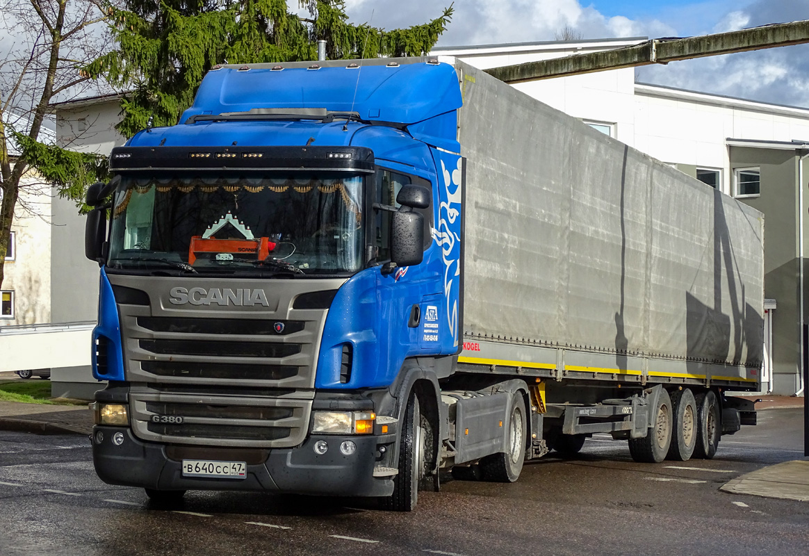 Ленинградская область, № В 640 СС 47 — Scania ('2009) G380