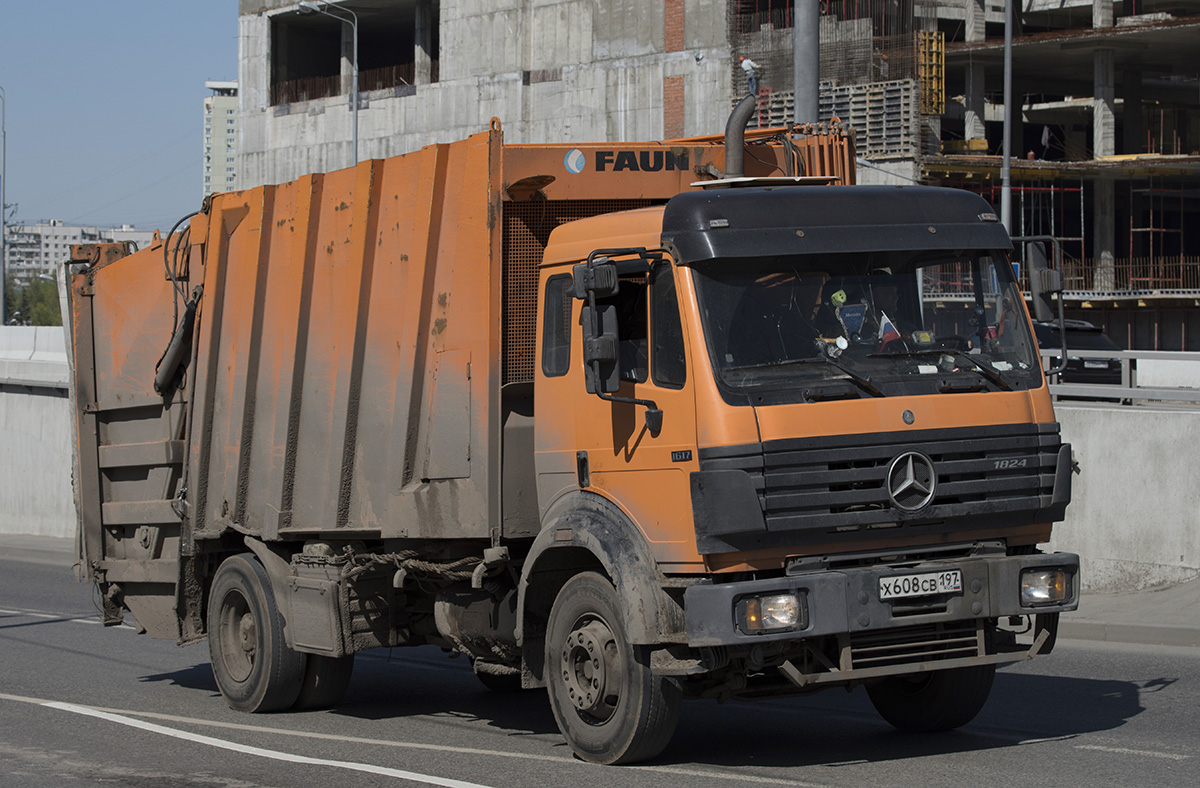 Москва, № Х 608 СВ 197 — Mercedes-Benz NG 1617