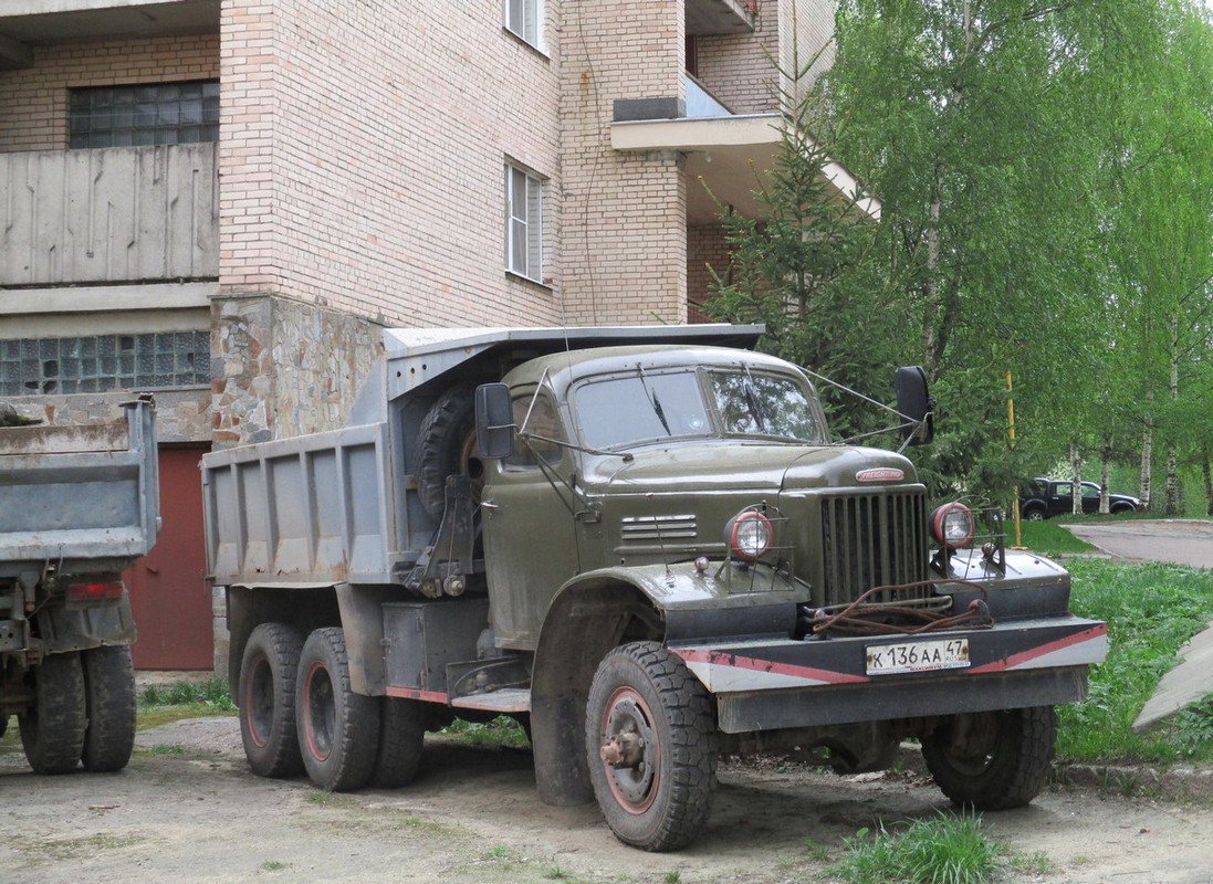 Ленинградская область, № К 136 АА 47 — ЗИЛ-157К