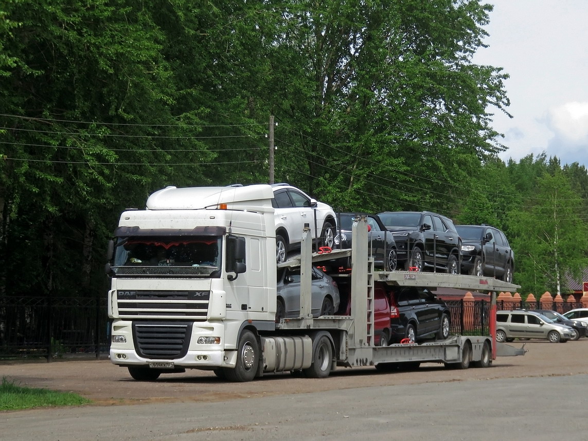 Красноярский край, № С 614 КХ 124 — DAF XF105 FT