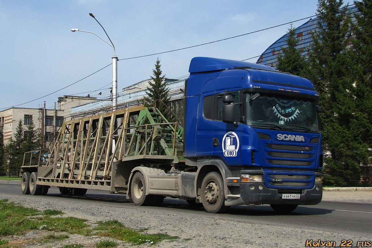 Алтайский край, № Х 441 УМ 22 — Scania ('2009) G440