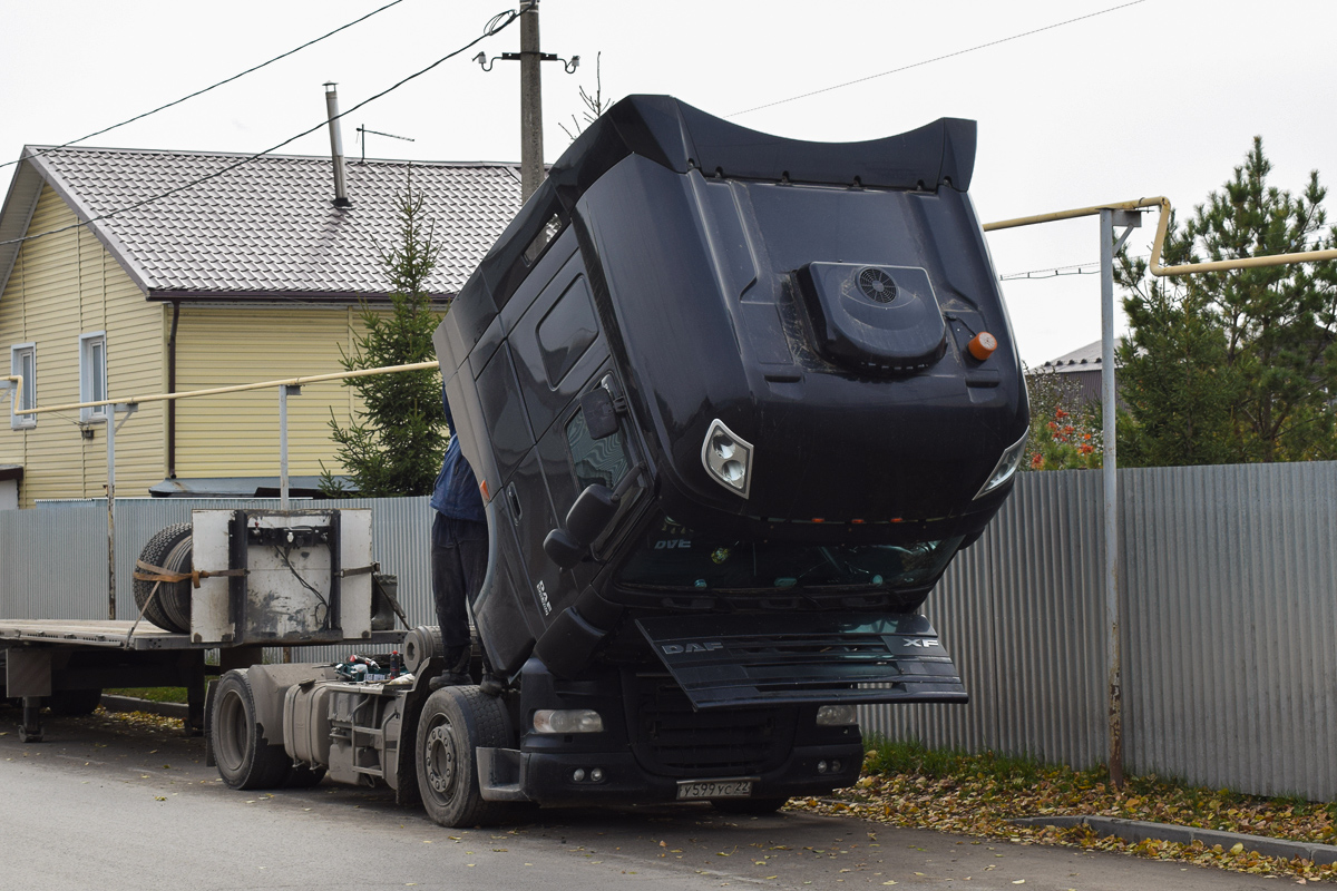 Алтайский край, № У 599 УС 22 — DAF XF105 FT