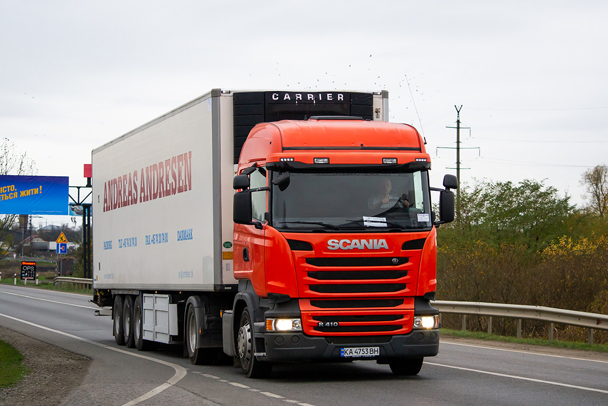 Киев, № КА 4753 ВН — Scania ('2013) R410