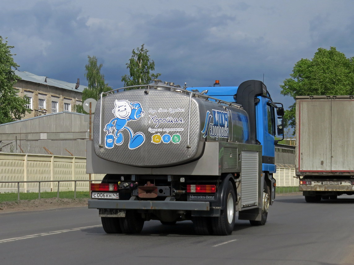 Кировская область, № С 006 КН 43 — Mercedes-Benz Actros ('1997) 1831