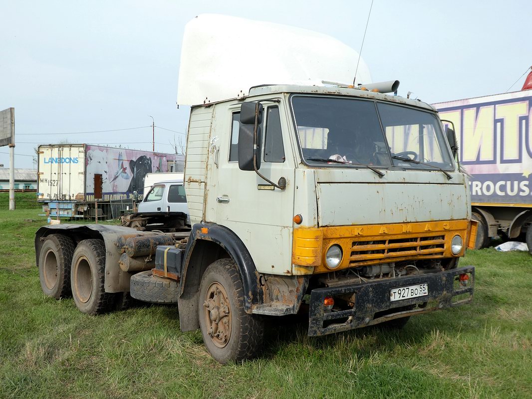 Омская область, № Т 927 ВО 55 — КамАЗ-5410