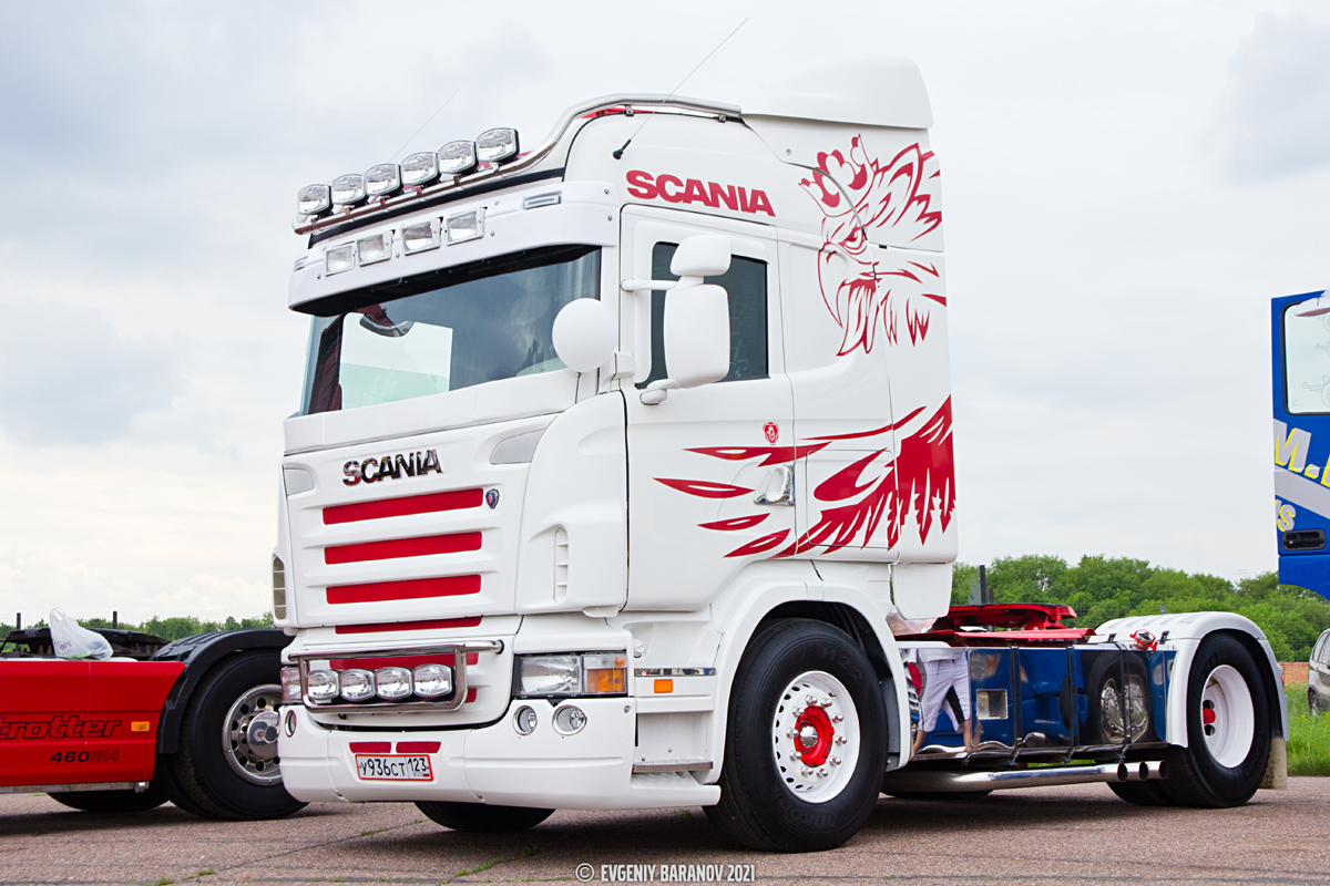 Краснодарский край, № У 936 СТ 123 — Scania ('2004) R420; Московская область — Фестиваль Truckfest 2021 — май