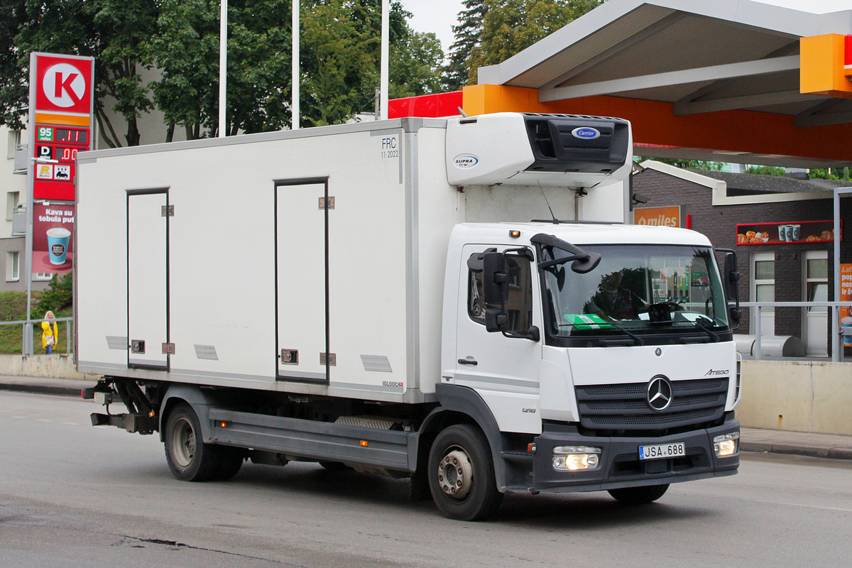 Литва, № JSA 688 — Mercedes-Benz Atego 1218