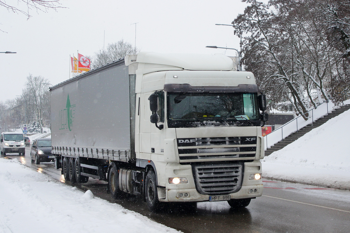 Литва, № HPT 996 — DAF XF105 FT