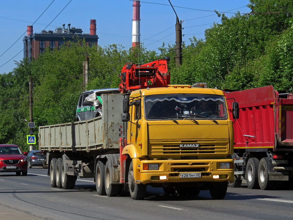 Кировская область, № Х 261 МУ 43 — КамАЗ-65116 [651160]