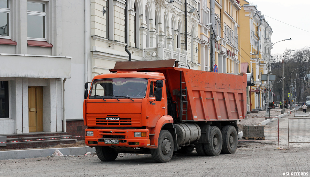 Санкт-Петербург, № В 831 НС 198 — КамАЗ-6520 [652000]