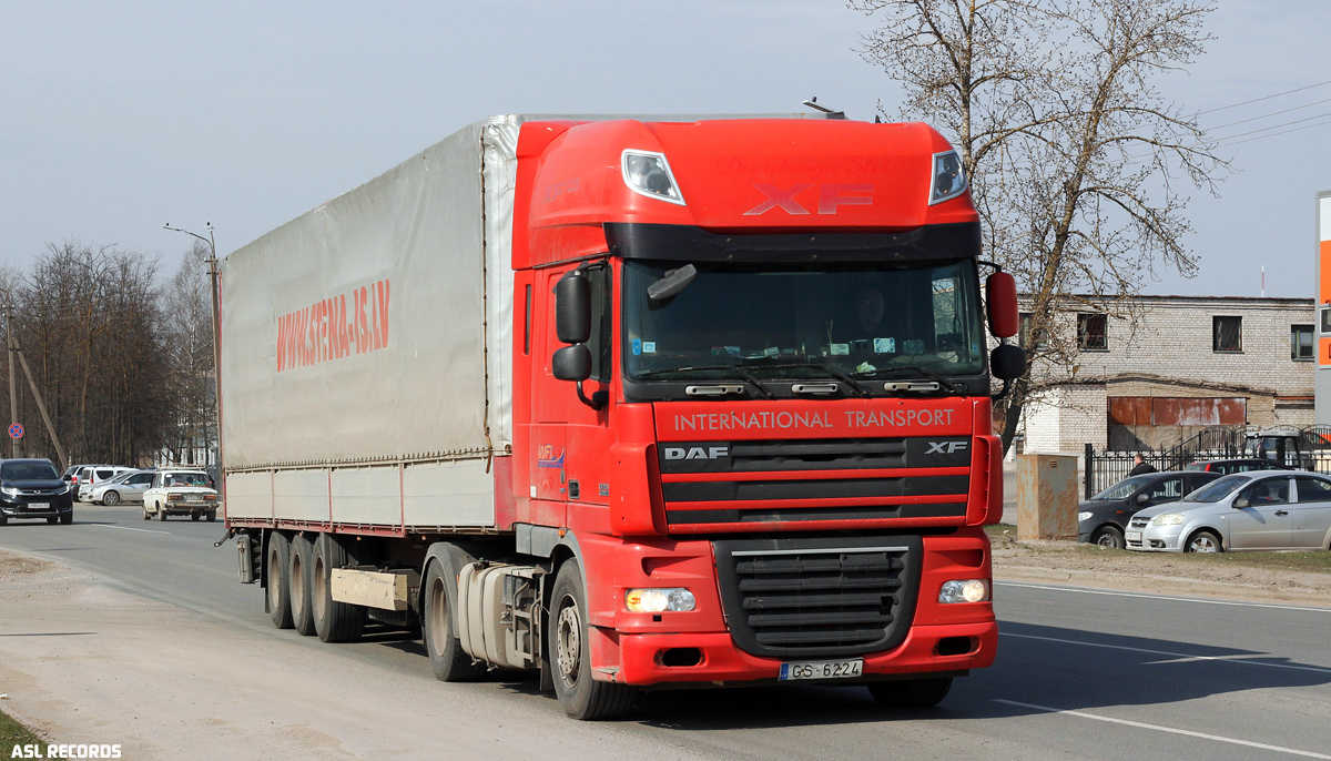 Латвия, № GS-6224 — DAF XF105 FT