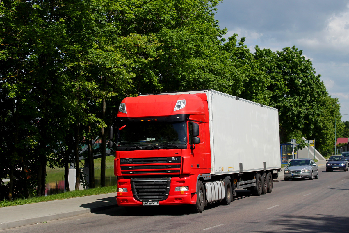 Санкт-Петербург, № В 666 МО 178 — DAF XF105 FT