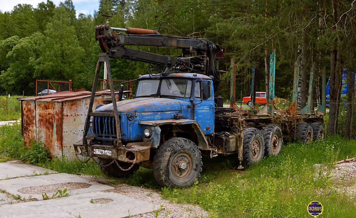 Калужская область, № Е 798 ХА 40 — Урал-44202-41