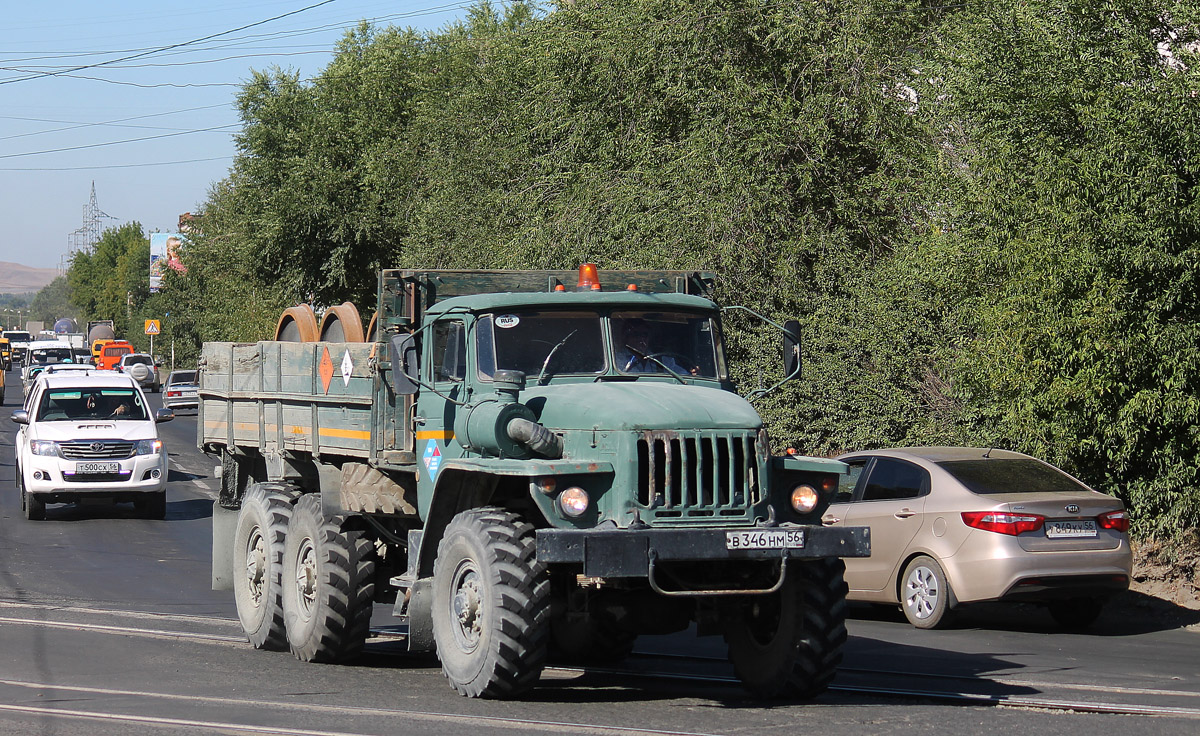 Оренбургская область, № В 346 НМ 56 — Урал-4320-10