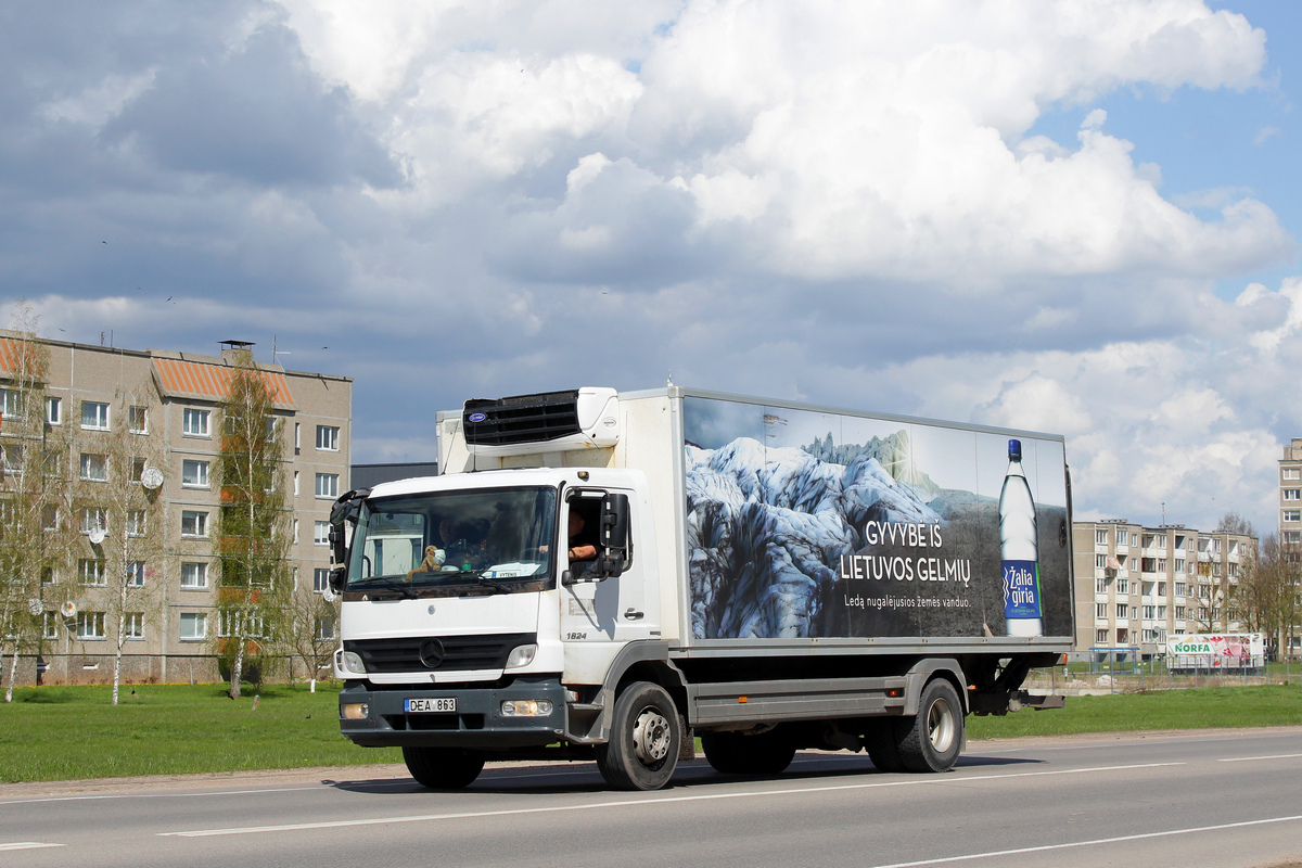 Литва, № DEA 863 — Mercedes-Benz Atego 1524