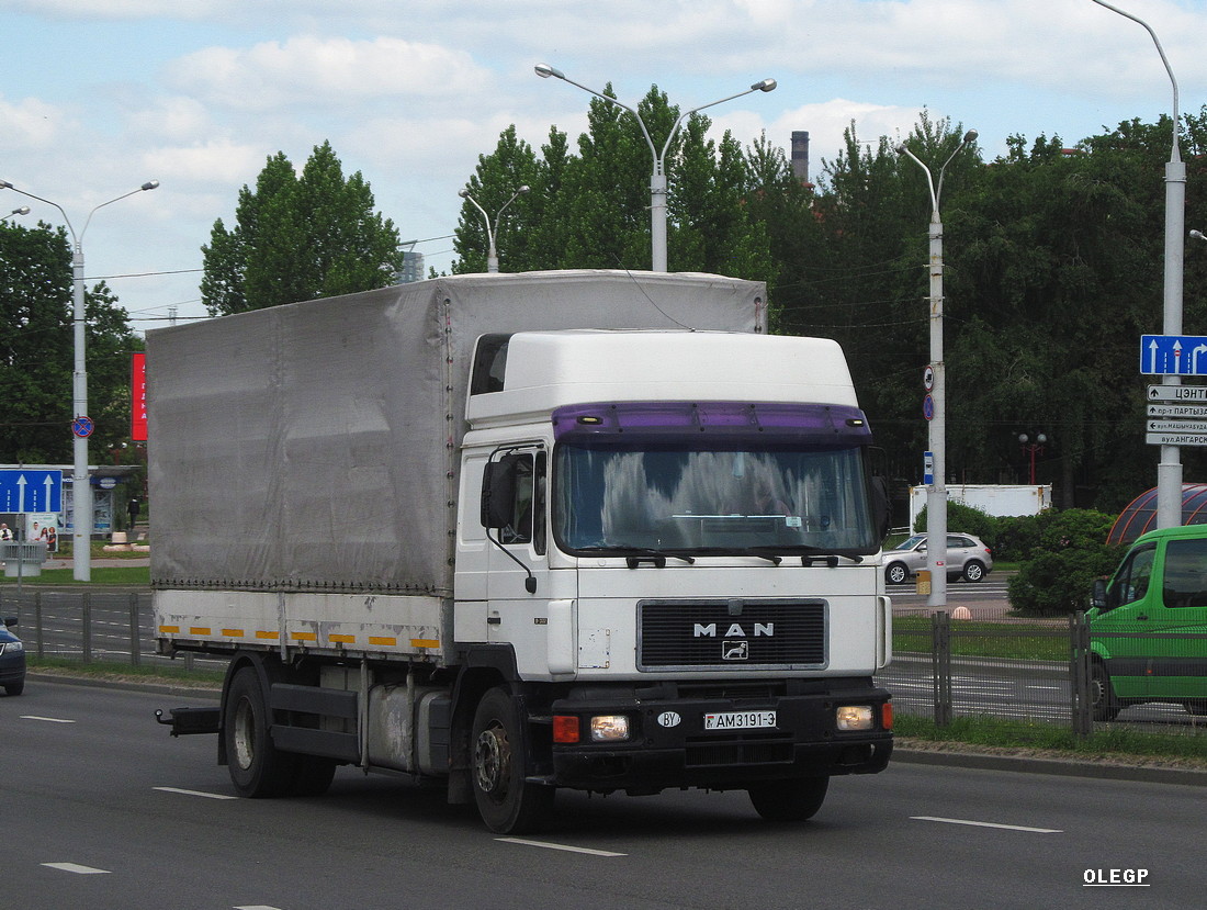 Гомельская область, № АМ 3191-3 — MAN F2000 (общая модель)