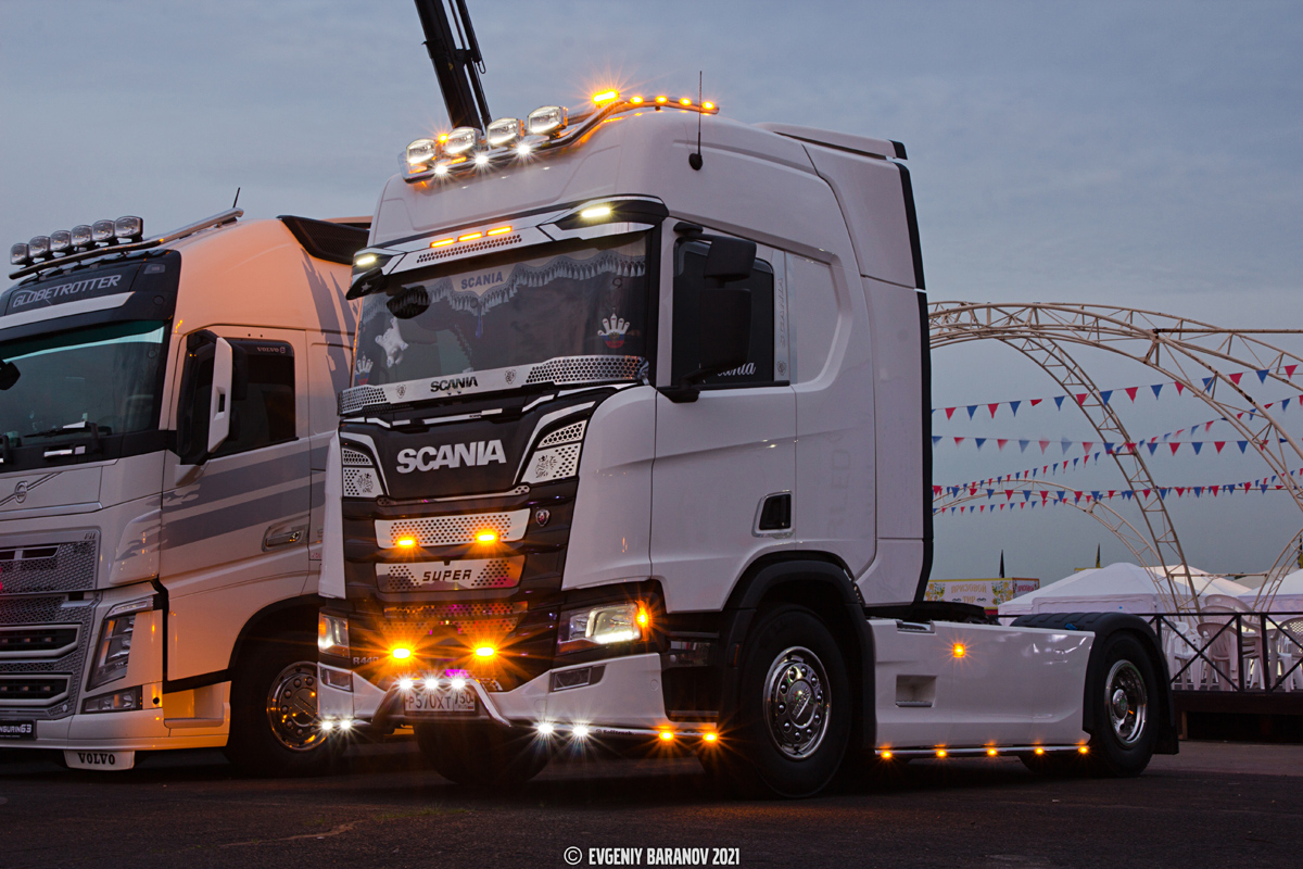 Московская область, № Р 570 ХТ 750 — Scania ('2016) R440; Московская область — Фестиваль Truckfest 2021 — май