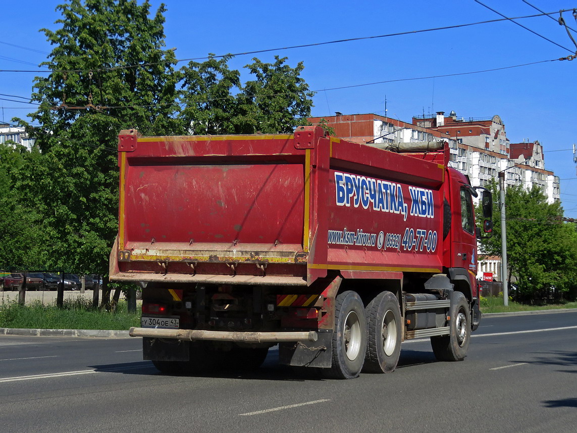 Кировская область, № У 304 ОЕ 43 — Volvo ('2010) FMX.400 [X9P]