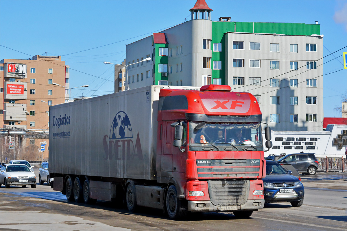 Краснодарский край, № Н 333 ВА 123 — DAF XF105 FT