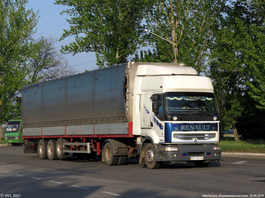 Днепропетровская область, № АЕ 4234 НА — Renault Premium ('1996)