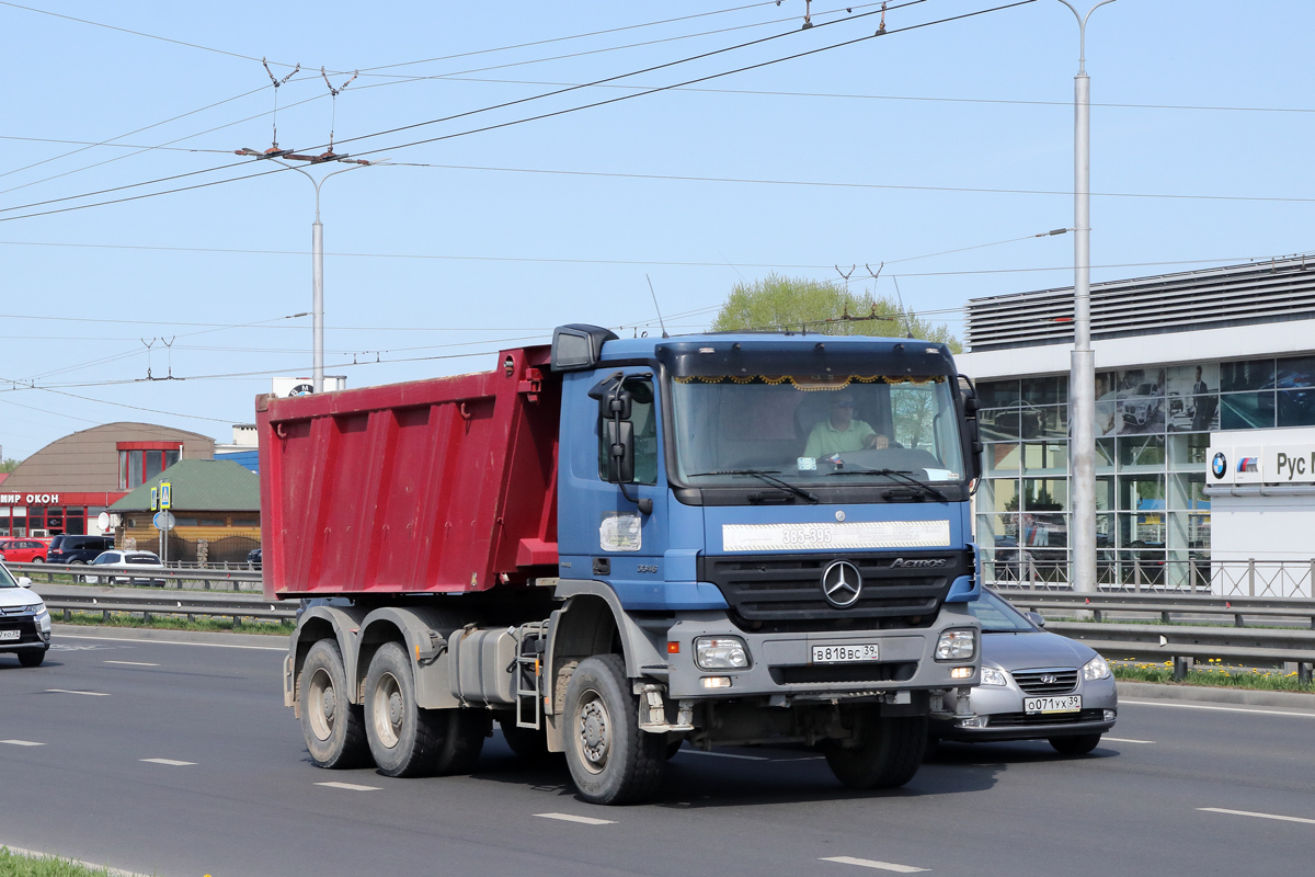 Калининградская область, № В 818 ВС 39 — Mercedes-Benz Actros ('2003) 3346