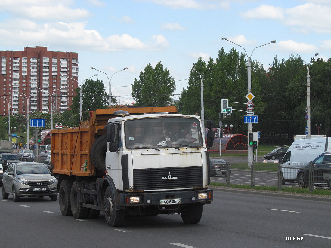 Минская область, № АО 6367-5 — МАЗ-5516 (общая модель)